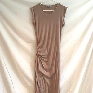 Mauve Midi Length All Saints Shrug Bodycon Dress